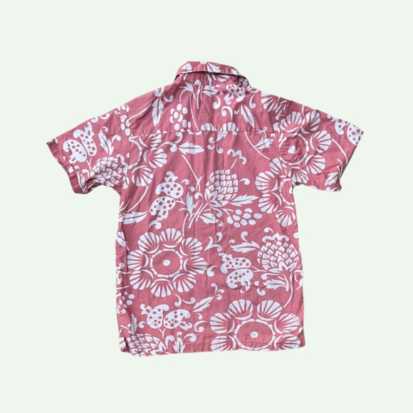 Kahala Boy's Authentic Hawaiian Button down shirt Size L (10-12) - Picture 2 of 3